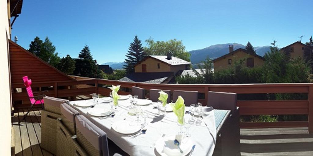 Residence Campredon - Decoration Typique - 25M2 De Terrasse Amenagee Plein Sud Avec Vue Panoramique - Internet - Jardin - Parking - Navette - Linge Et Menage En Options Payantes Font-Romeu-Odeillo-Via Buitenkant foto